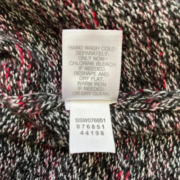 Pure Jill J.Jill Asymmetrical Cashmere Wool Pullover Knit Sweater Women's Medium - Picture 14 of 14